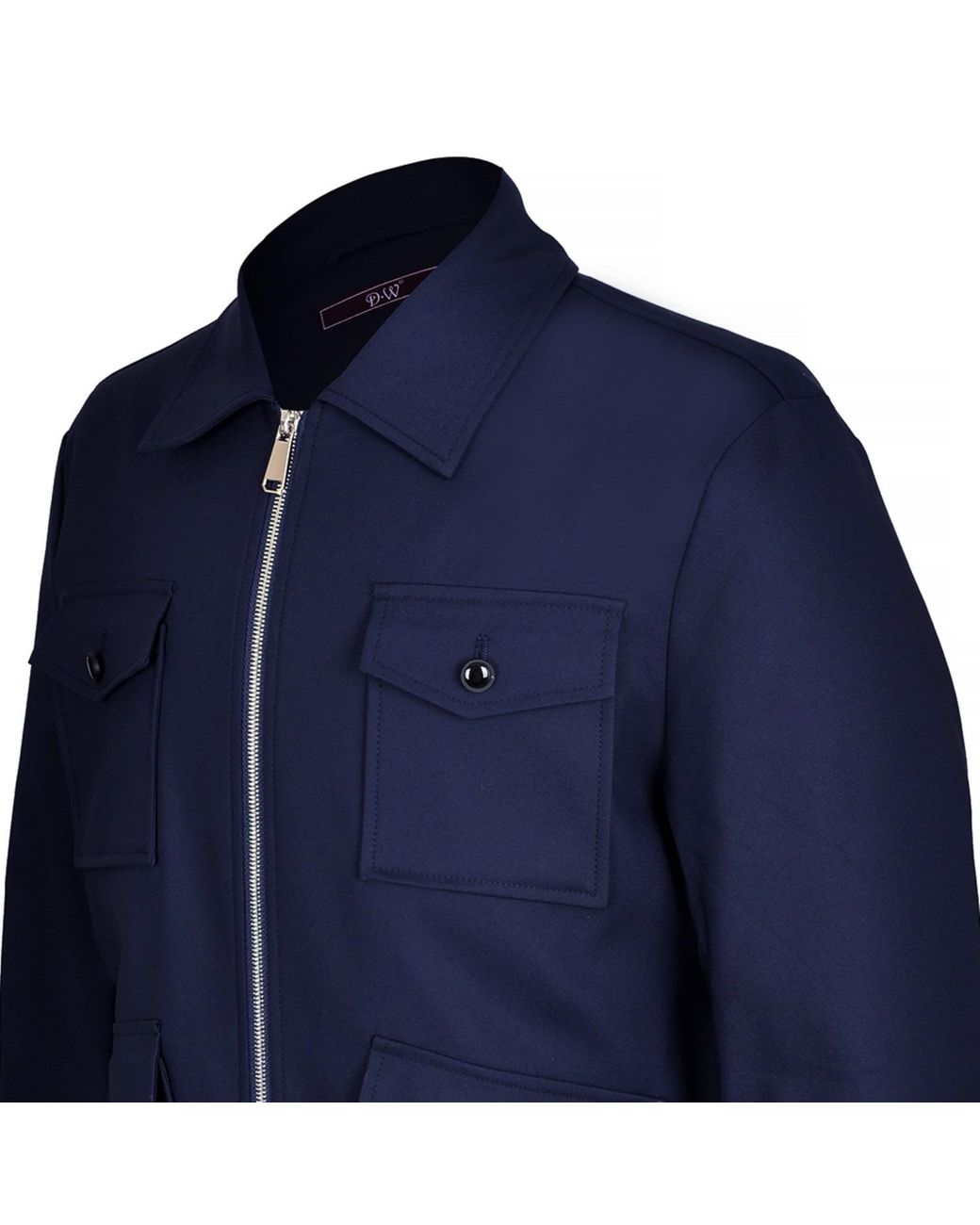 DAVID WEJ Blue Ashford Trucker Set for men