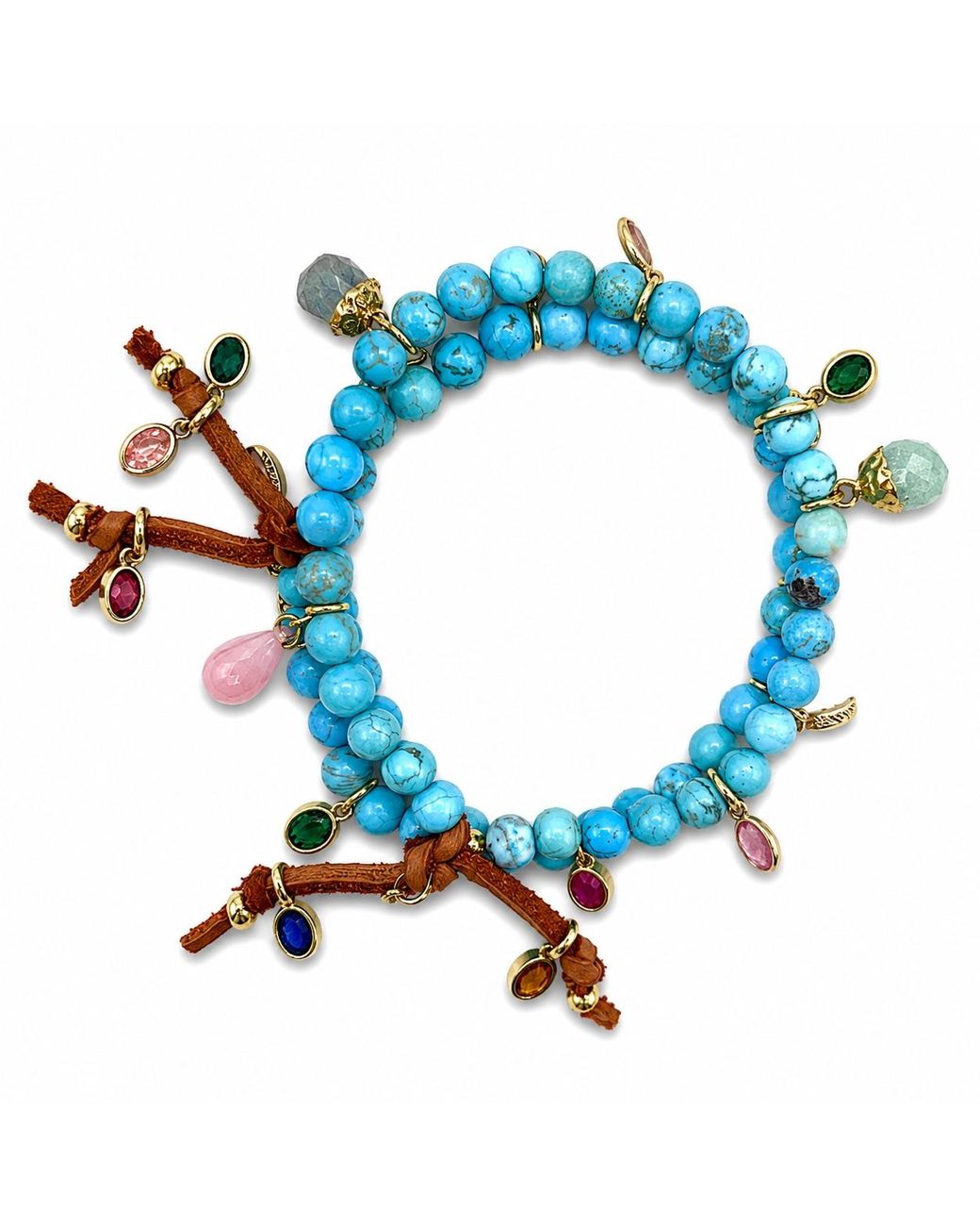 Persia Dona Jewelry Blue Turqs X Caicos Bracelet