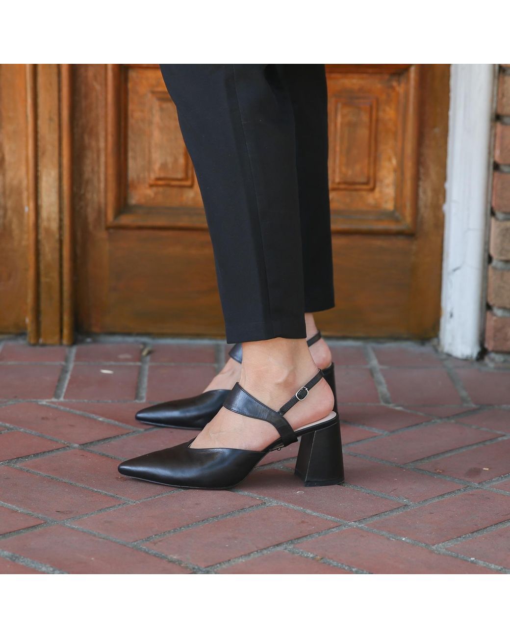 Alterre Black Elsie V Mule
