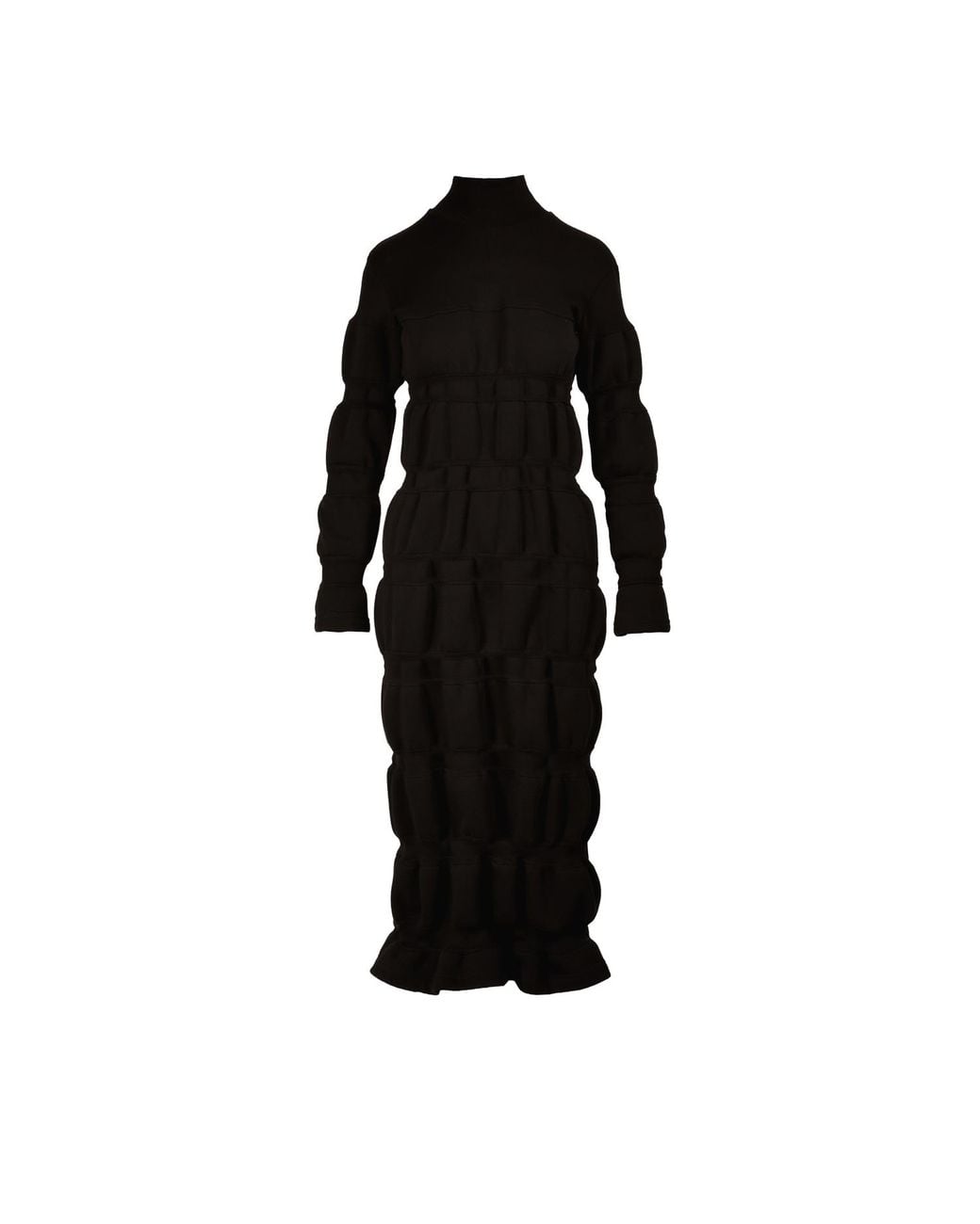 Ioana Ciolacu Black Rubber Dress