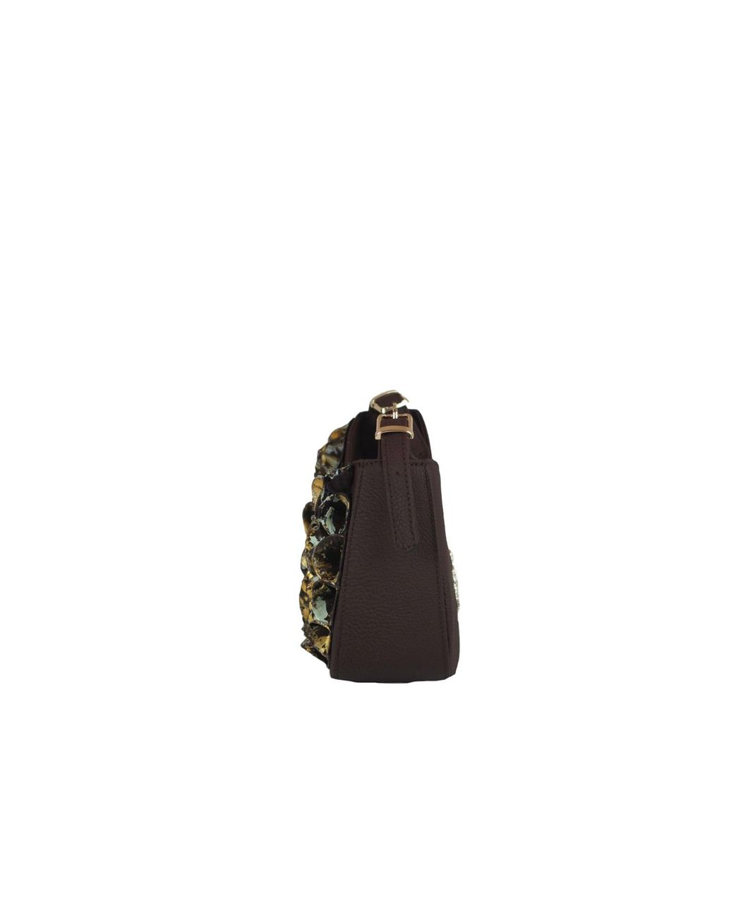 F3Rog by Rana Green Mint Chocolate Baguette Coral Bag