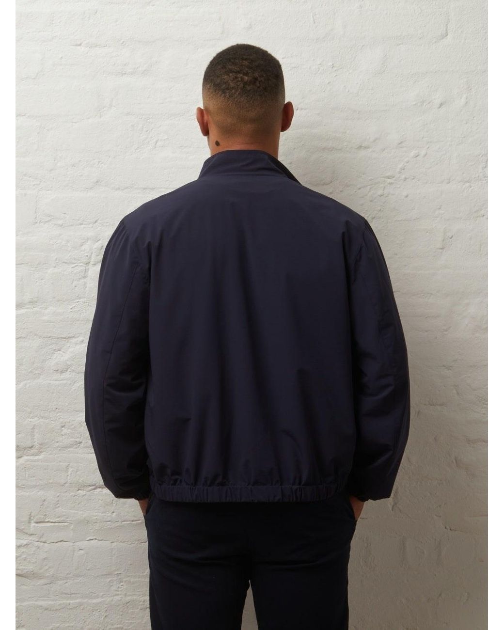 Guards London Red Eldridge Reversible Lightweight Harrington for men