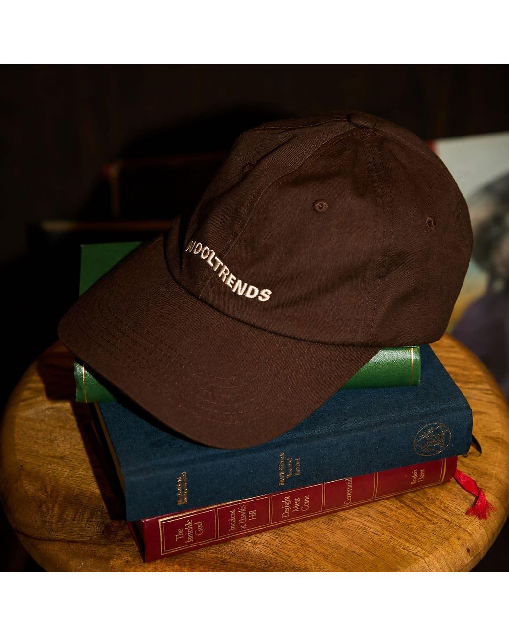 Nooltrends Brown Mocha Embroidered Cap for men