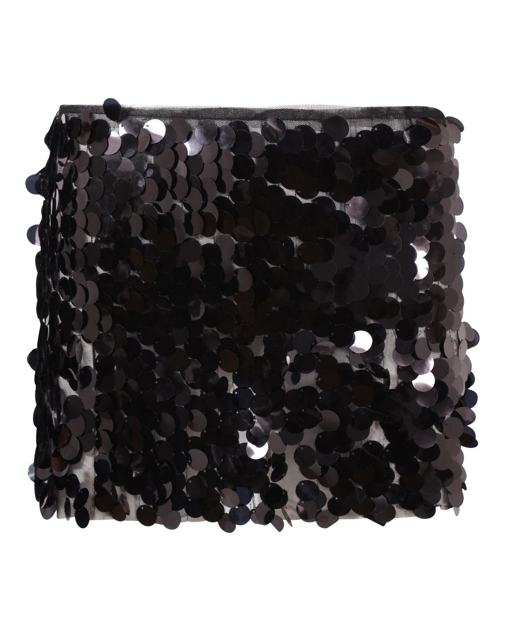 Belle -et-BonBon Black Naomi Sequin Shimmer Micro Skirt