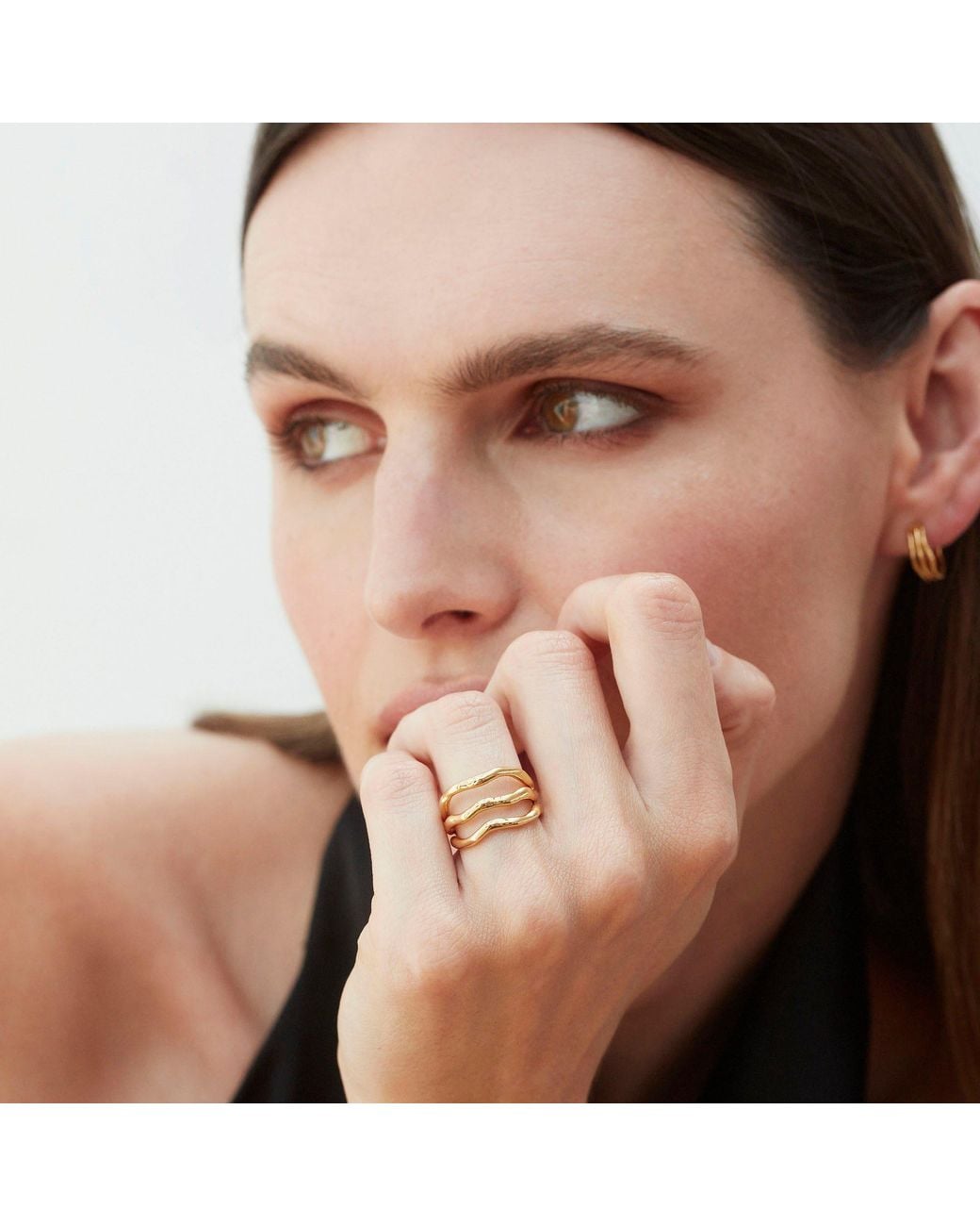 Muru Metallic Karma Ring