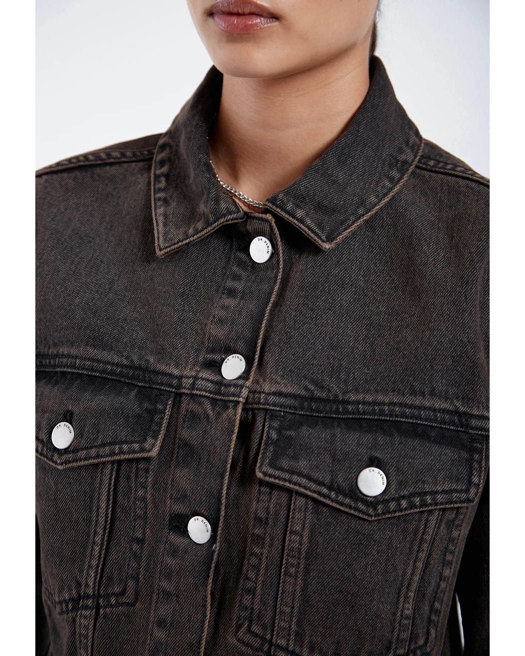 Dr. Denim Black Becky Jacket