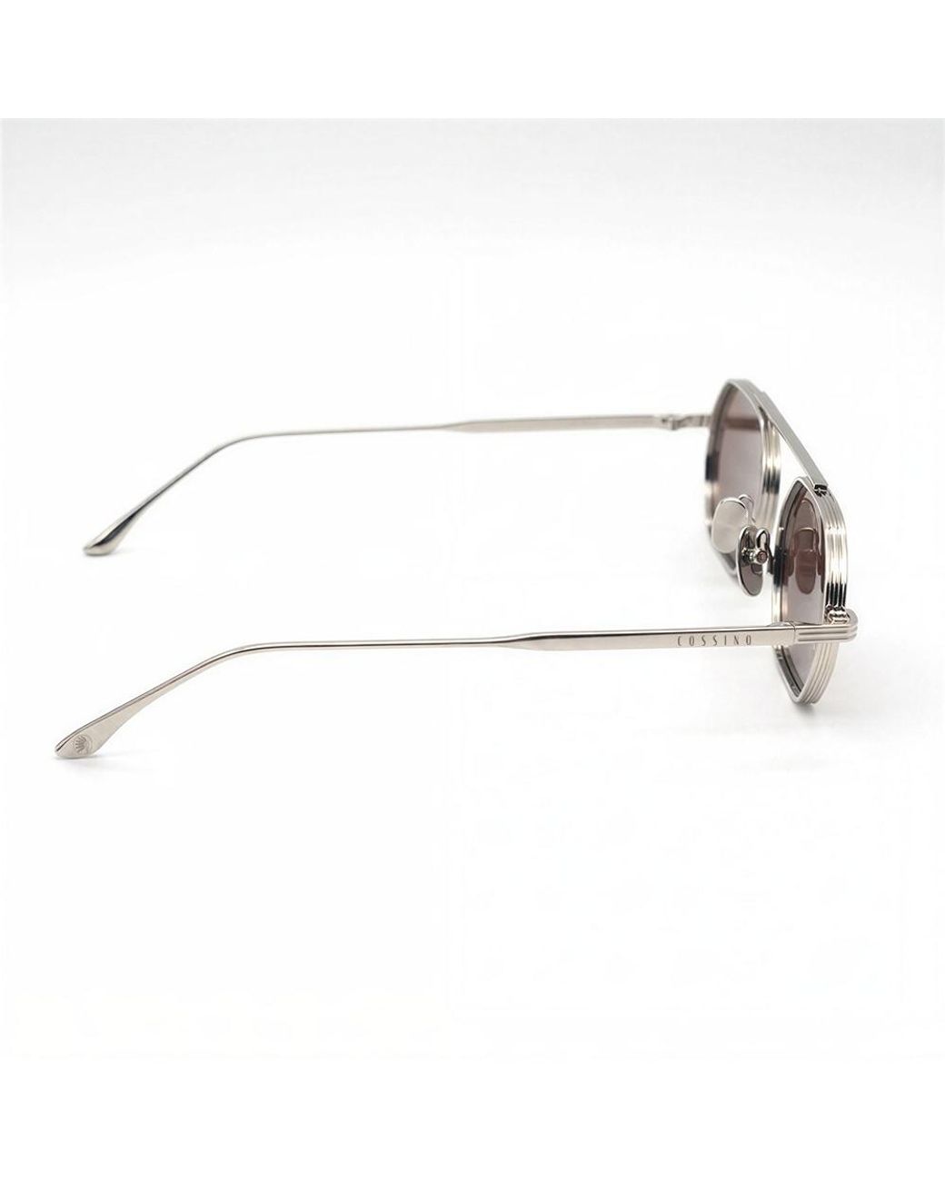 Cossimo Green Magari Metal Hexagon Sunglasses