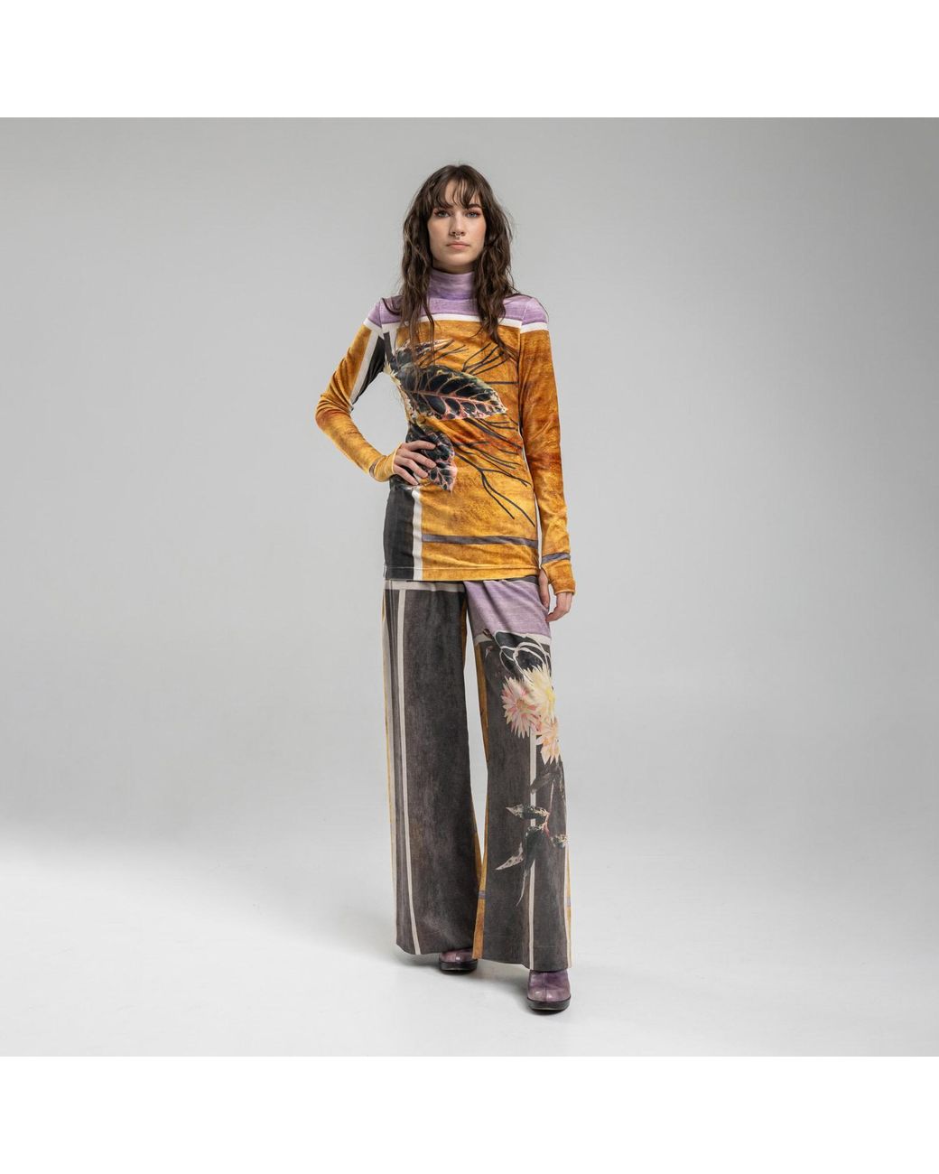 ARTISTA Multicolor Hailey Corduroy Pants