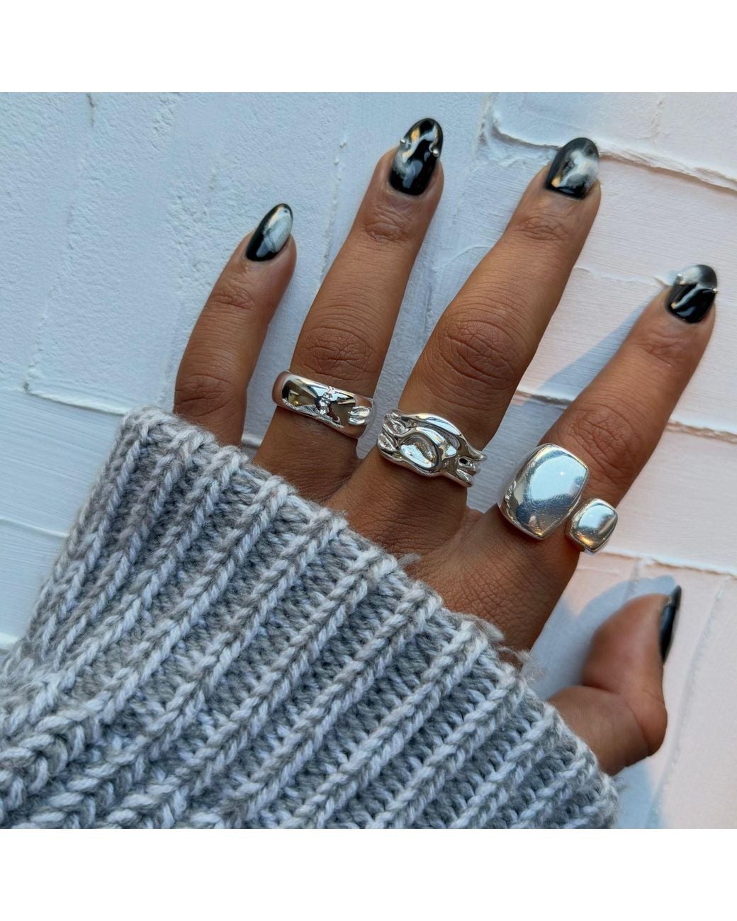 Gingin Metallic Aura Ring