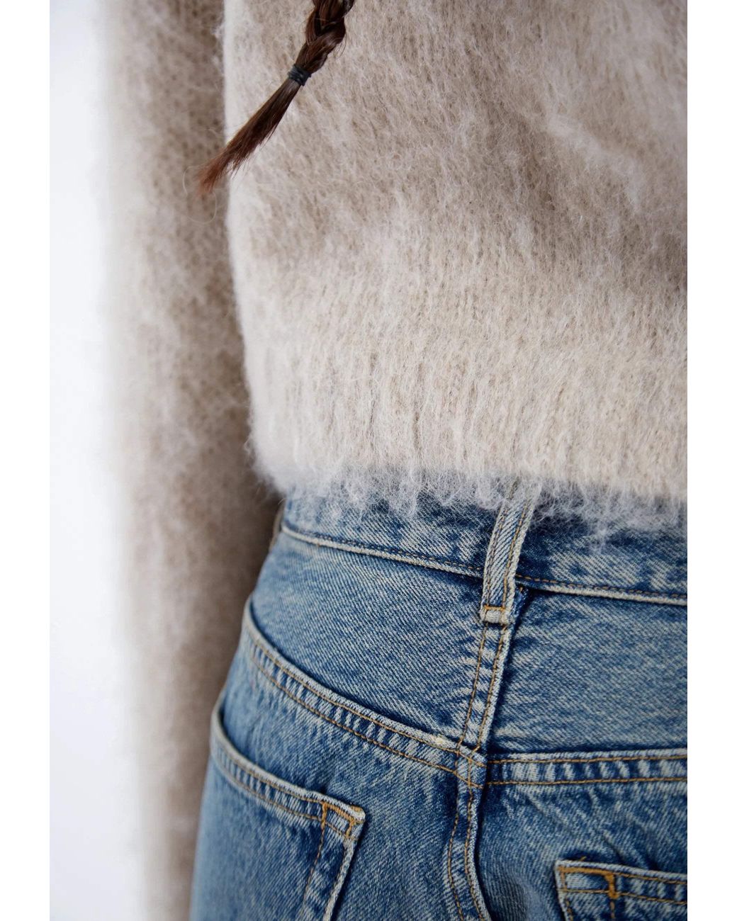 Dr. Denim White Neutrals Moira Sweater