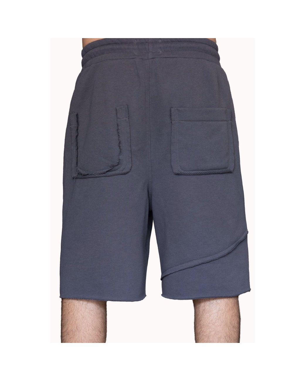 mysimplicated Gray Graphite Bermuda for men