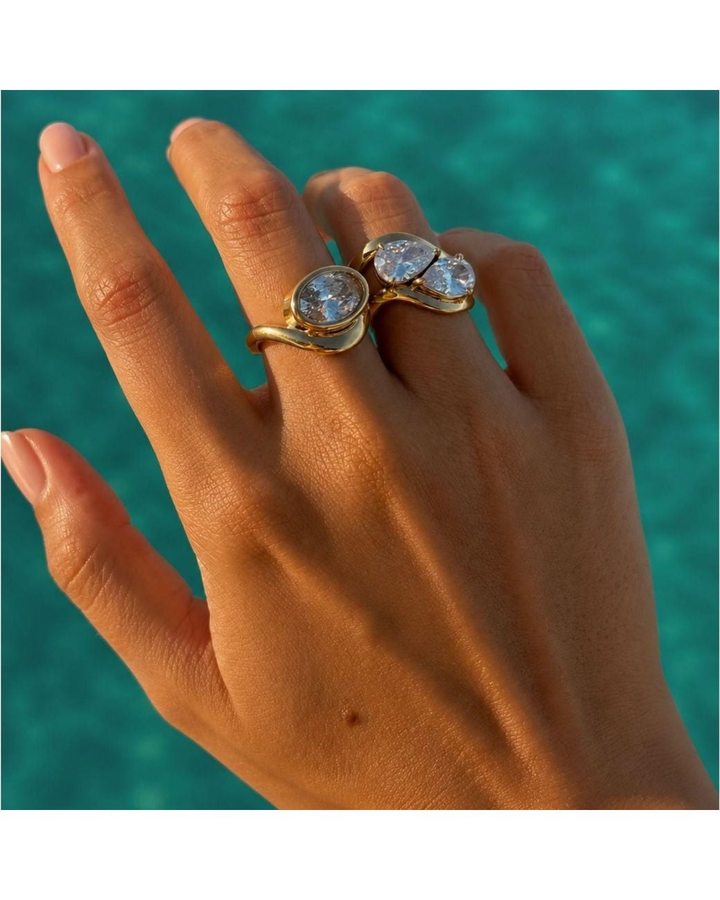 Onewildone Metallic Having A Moment Ring