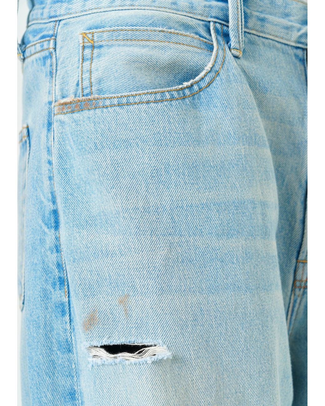 NOEND Blue Noend Slouch Loose Jeans for men