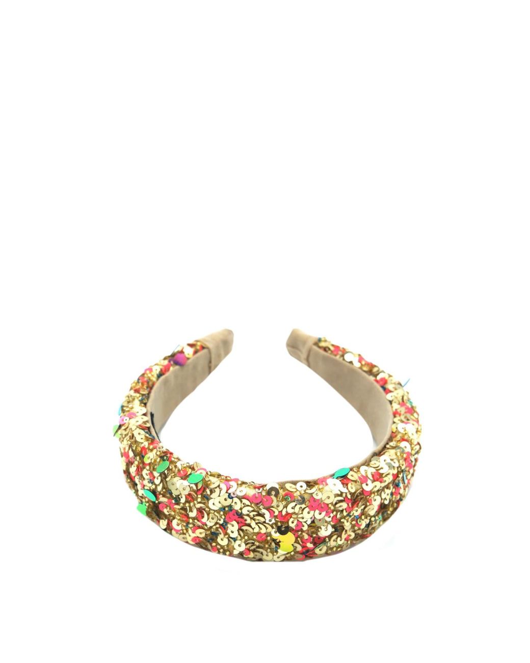 Simitri Metallic Donut Headband