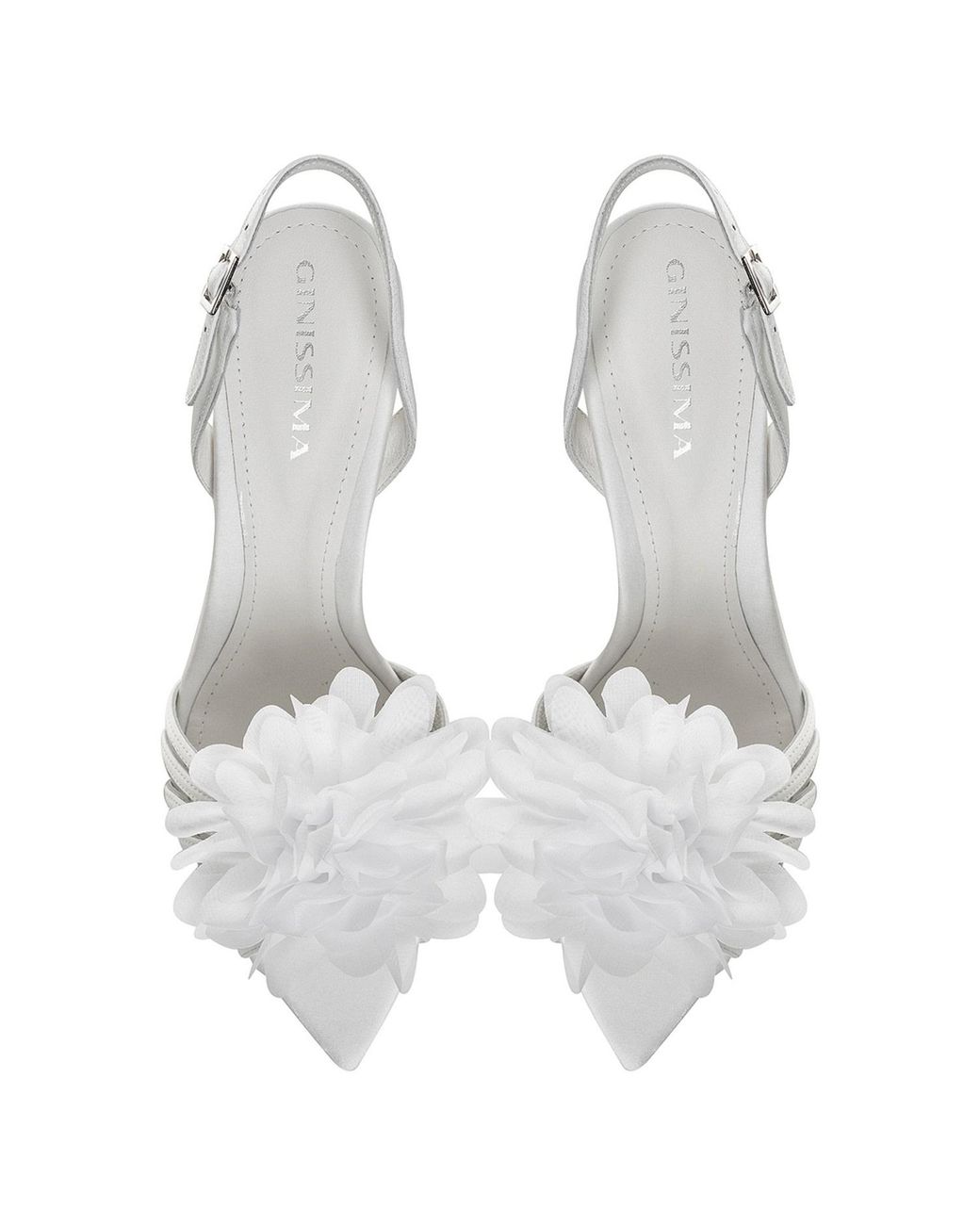Ginissima White Julia Sandals
