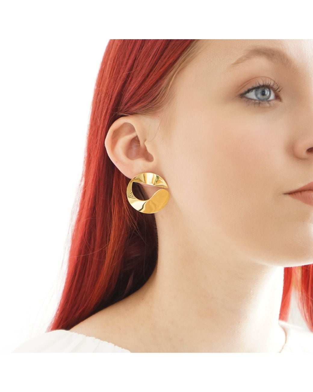 Smilla Brav Metallic Earrings Stephanie