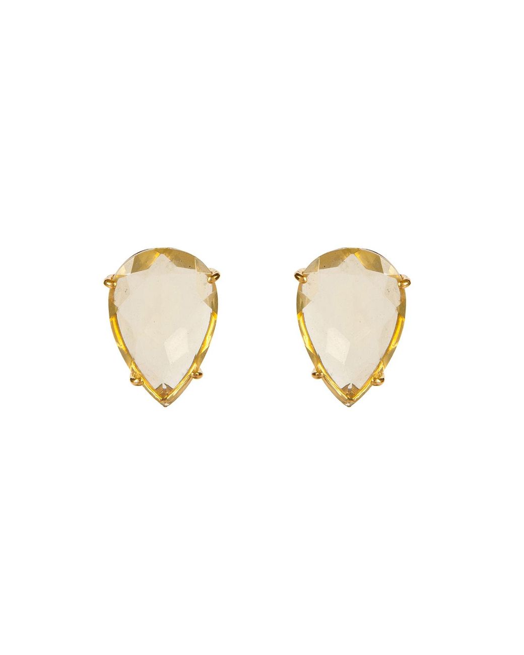Bounkit Metallic Nora Earrings Pearls