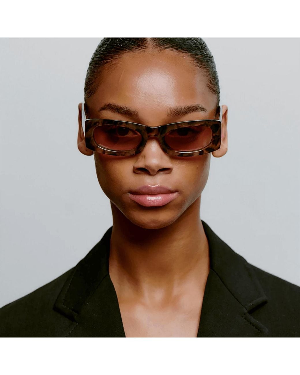 A.Kjærbede Pink Neutrals Frida Sunglasses Coquina