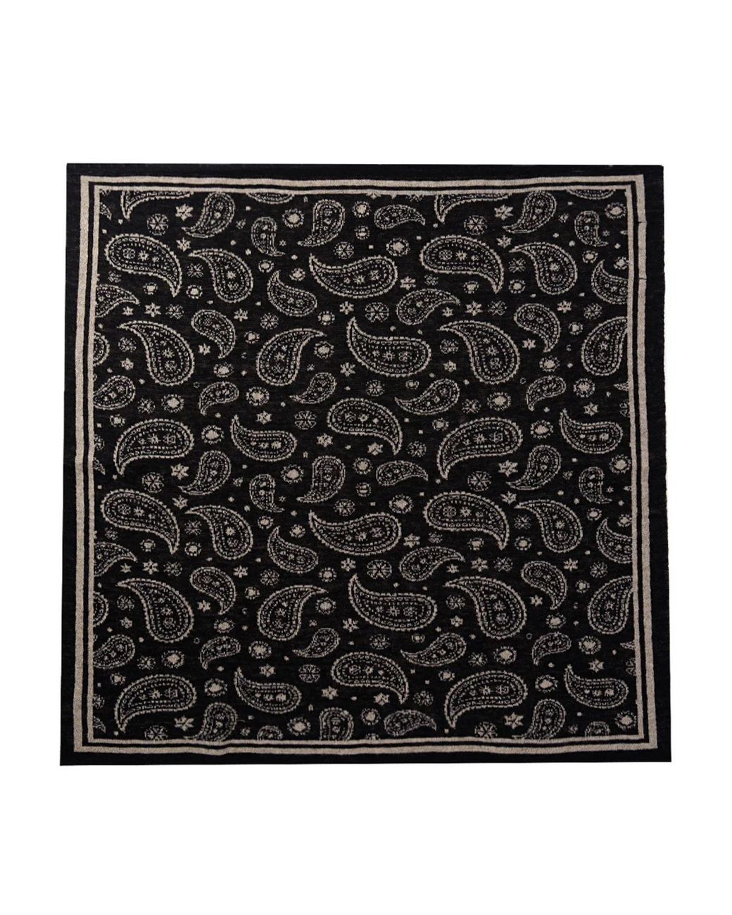 Mohair&Angora Black Mohair Foulard