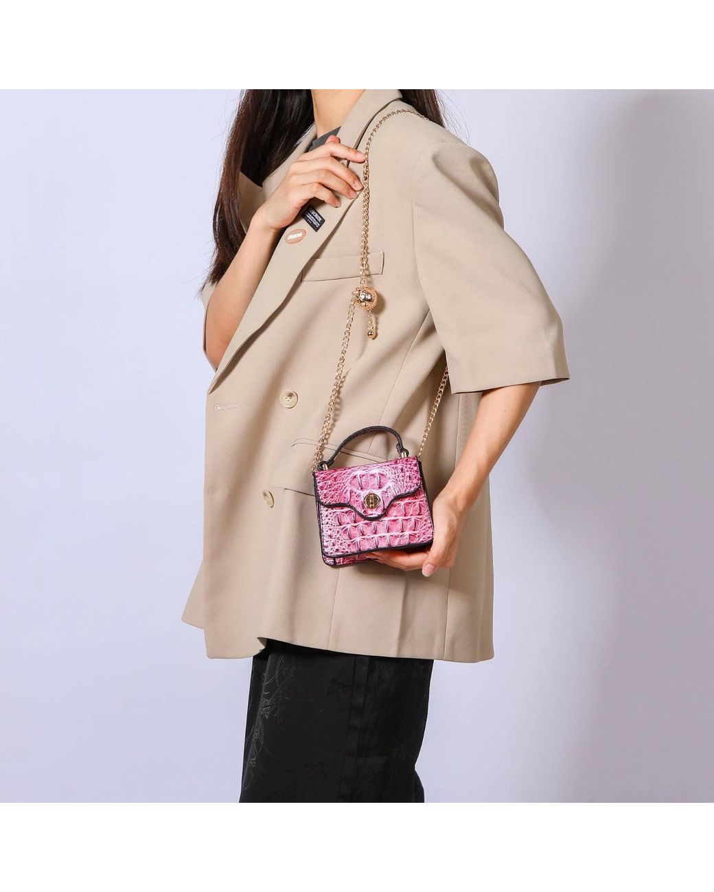 Mkf Collection - J'omor Pink River Mini Crossbody Bag