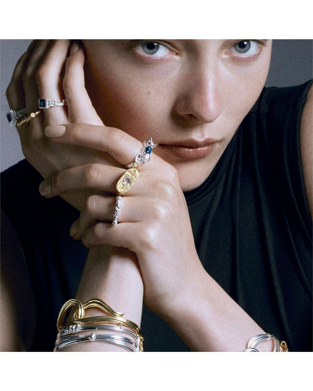Stefan Tiron Metallic Ephyra Bracelet