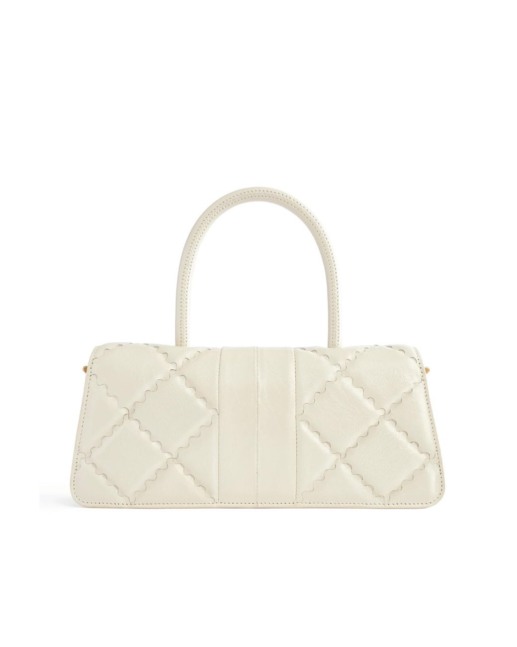 Orange Cube White Mosaic Treasure Crossbody Bag