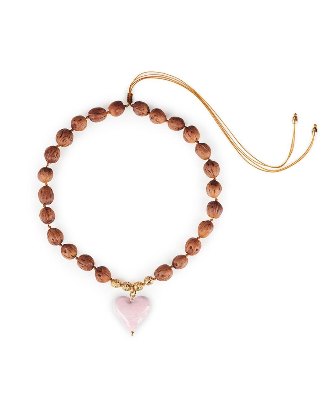 Tohum Design Brown Cuore Resort Necklace – Bubble