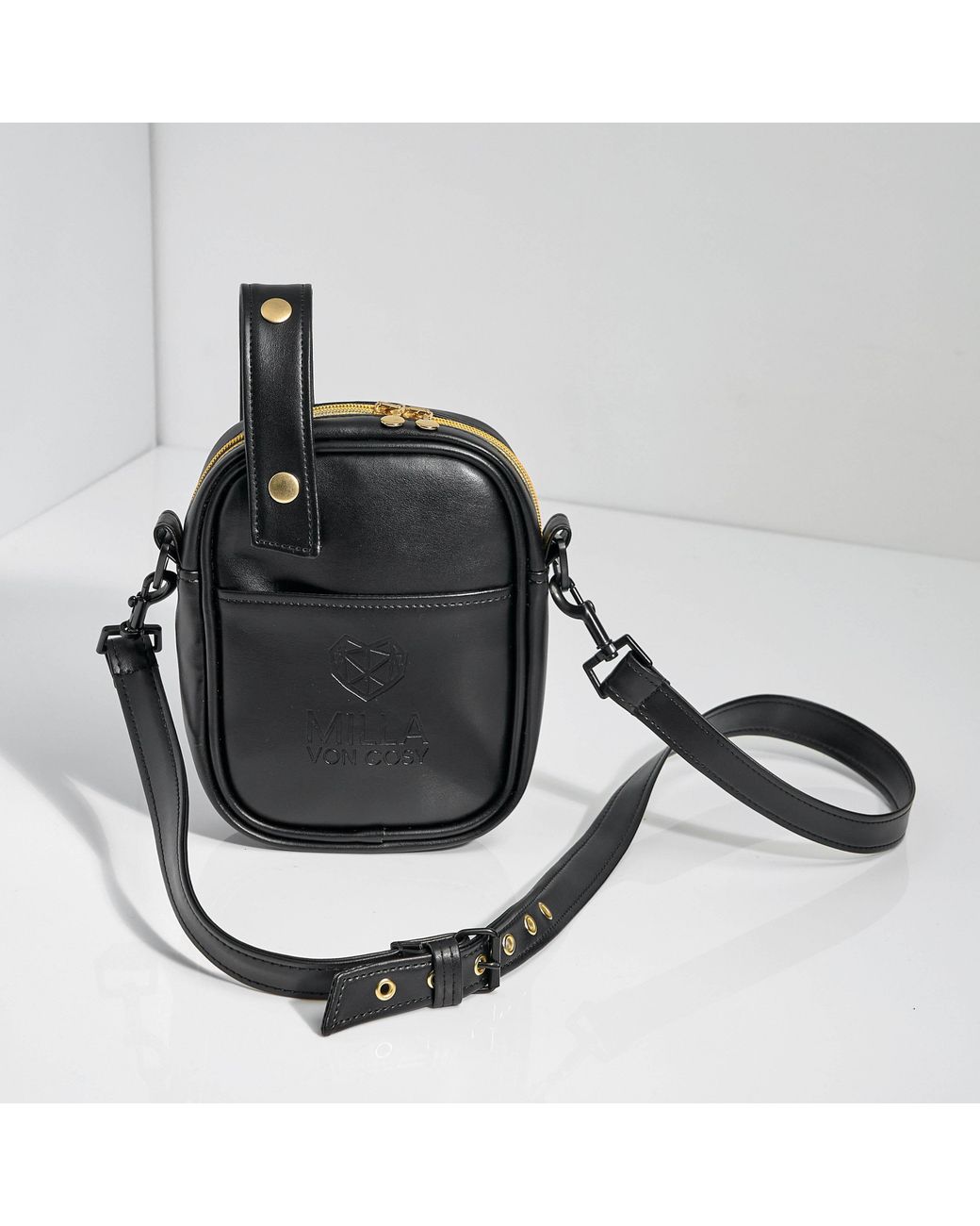 Milla Von Cosy Black Crossbody Bag Flex