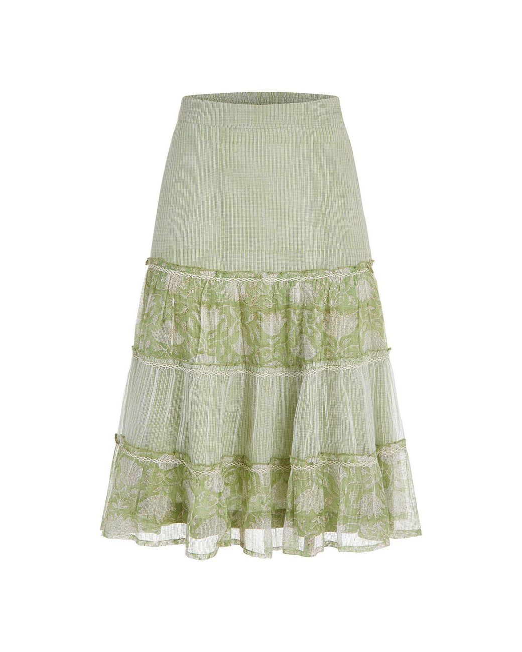 Liminal Green Lizzy Skirt
