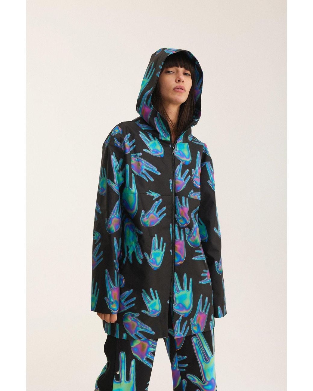 mysimplicated Blue Water Repellent Jacket