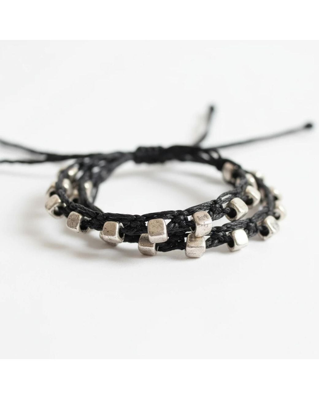 By Virgo Black Ravon Bracelet