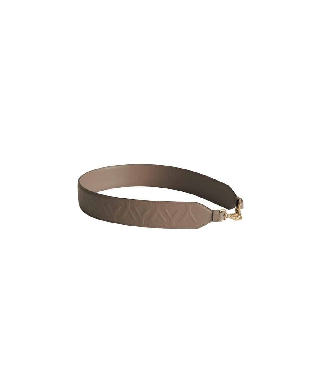 Seyer Brown Segment Chain Pouch