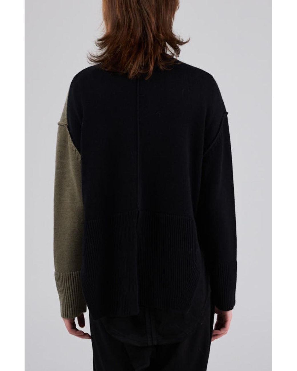 Dref Black Pluto Fitted Sweater