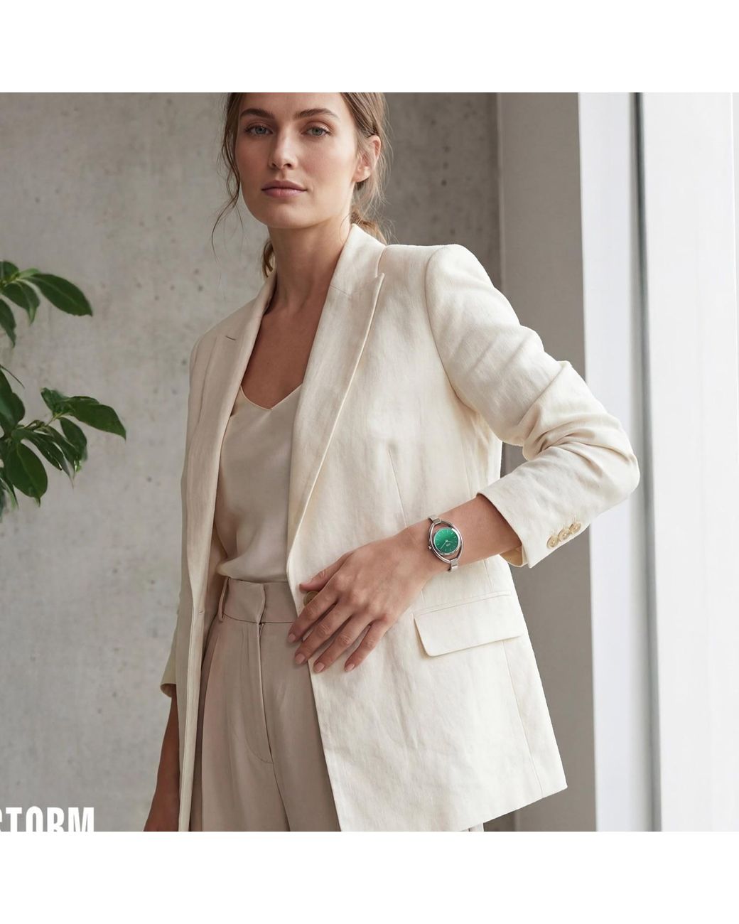 Storm Green Orlena Lazer