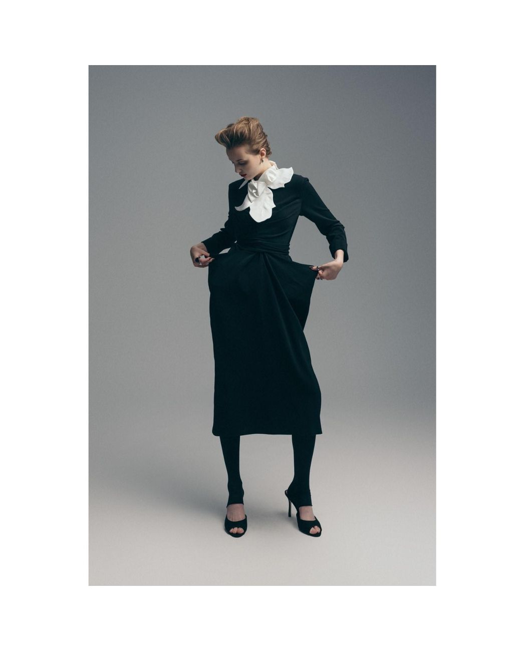 Julia Allert White Evening Neckwear