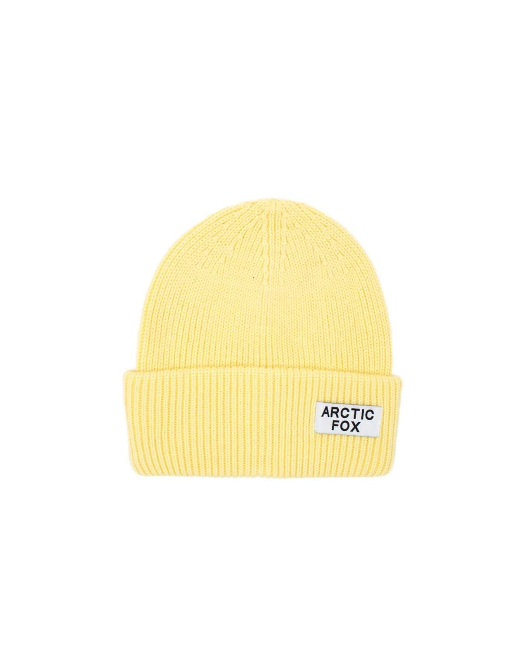 Arctic Fox & Co. Yellow The Recycled Bottle Beanie In Soft Hay