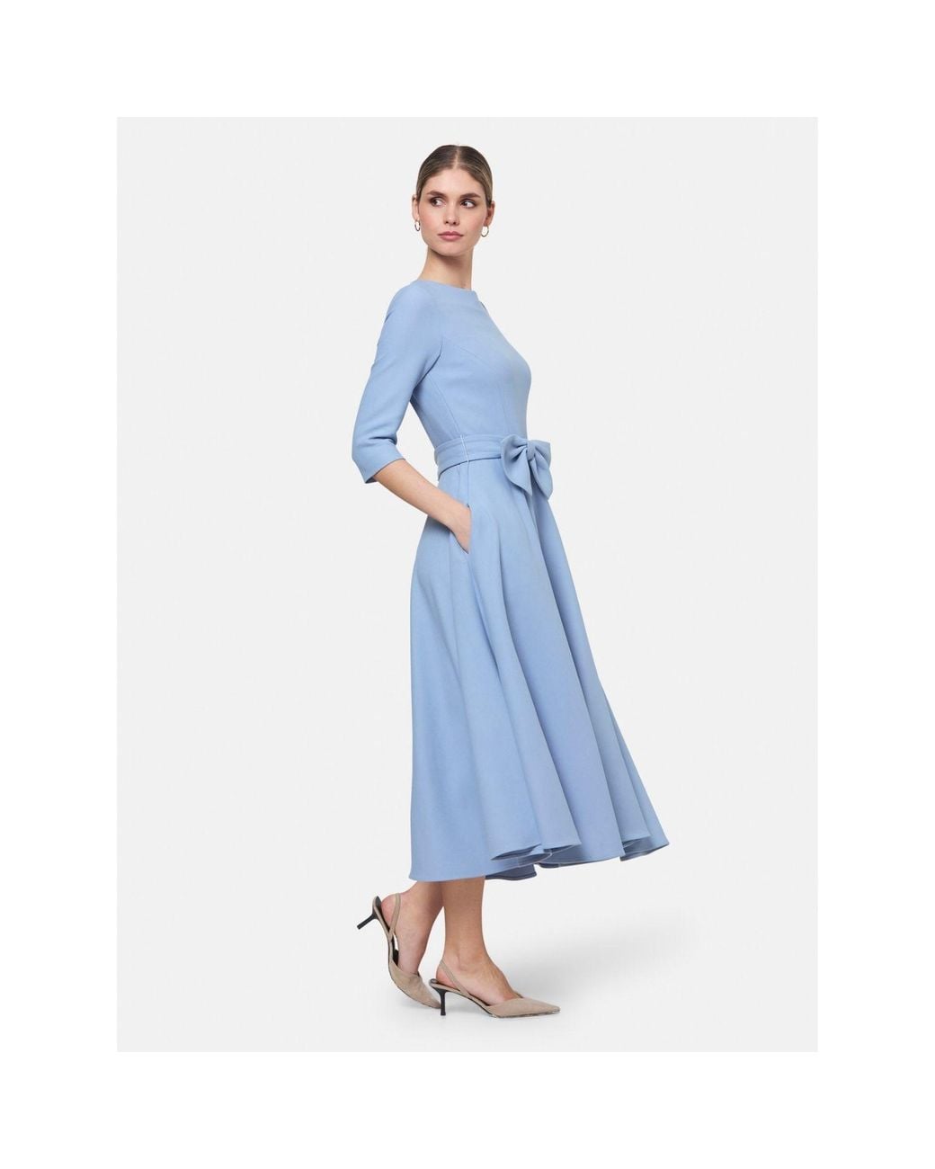 Helen Mcalinden Blue Eva Sky Dress