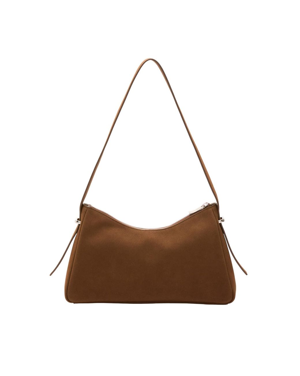 MARHEN.J Brown Solene Vegan Swede Shoulder Bag