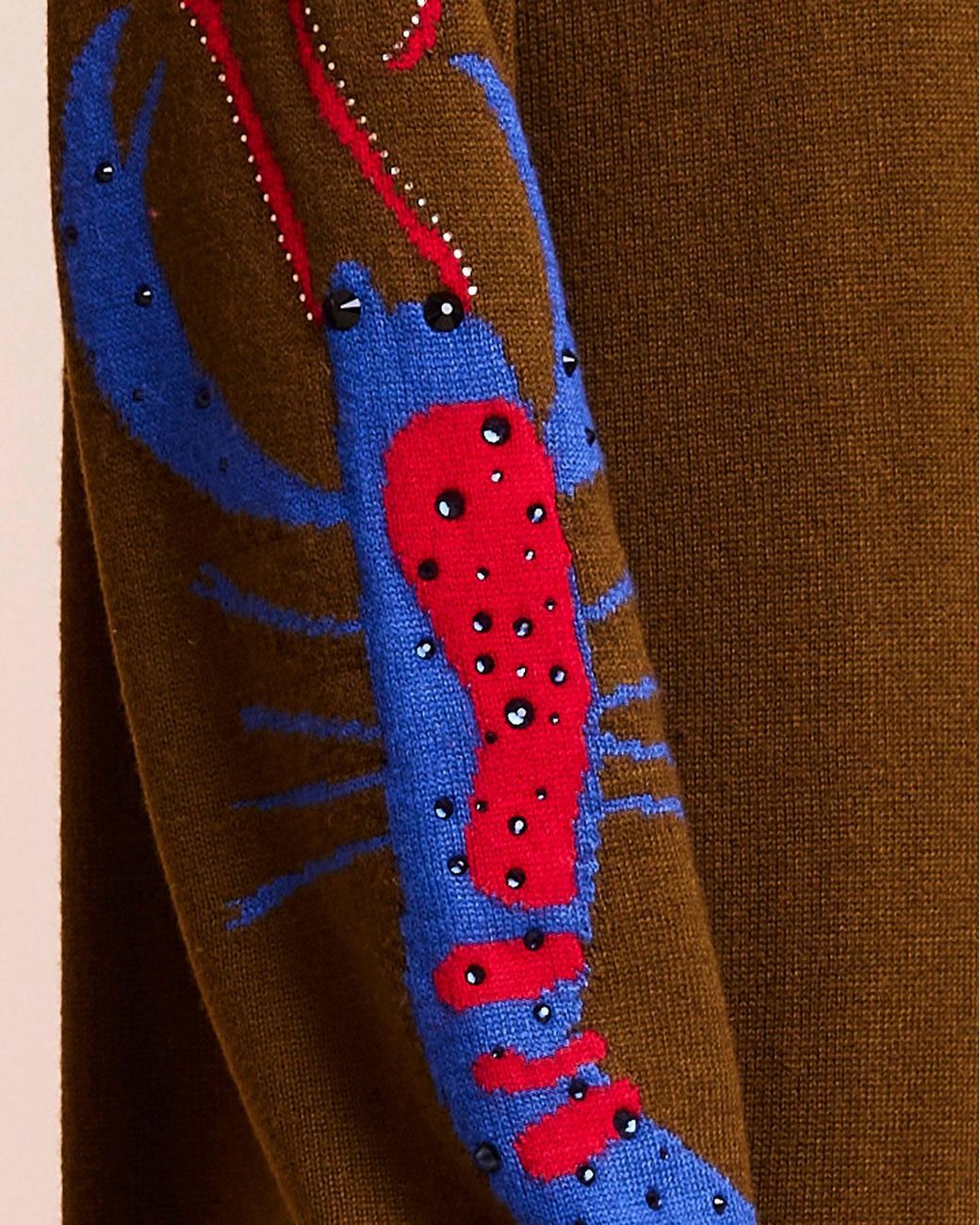 Maison Wanda Green Lobster Dress