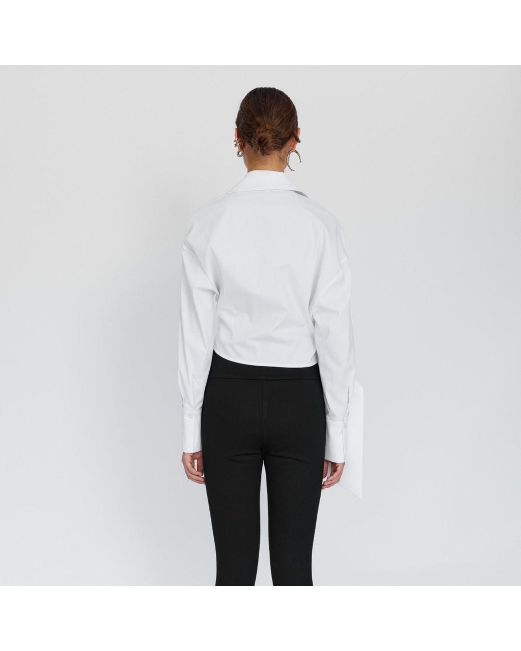 Mirimalist White Flow Shirt