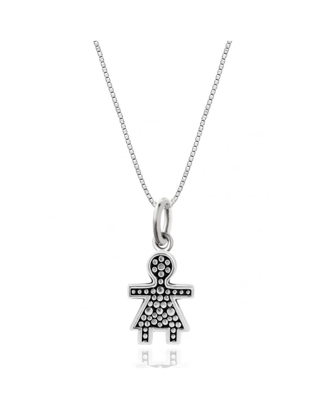 Unaloe Metallic Sterling Baby Girl Star Necklace For – Daughter Charm Pendant Jewellery