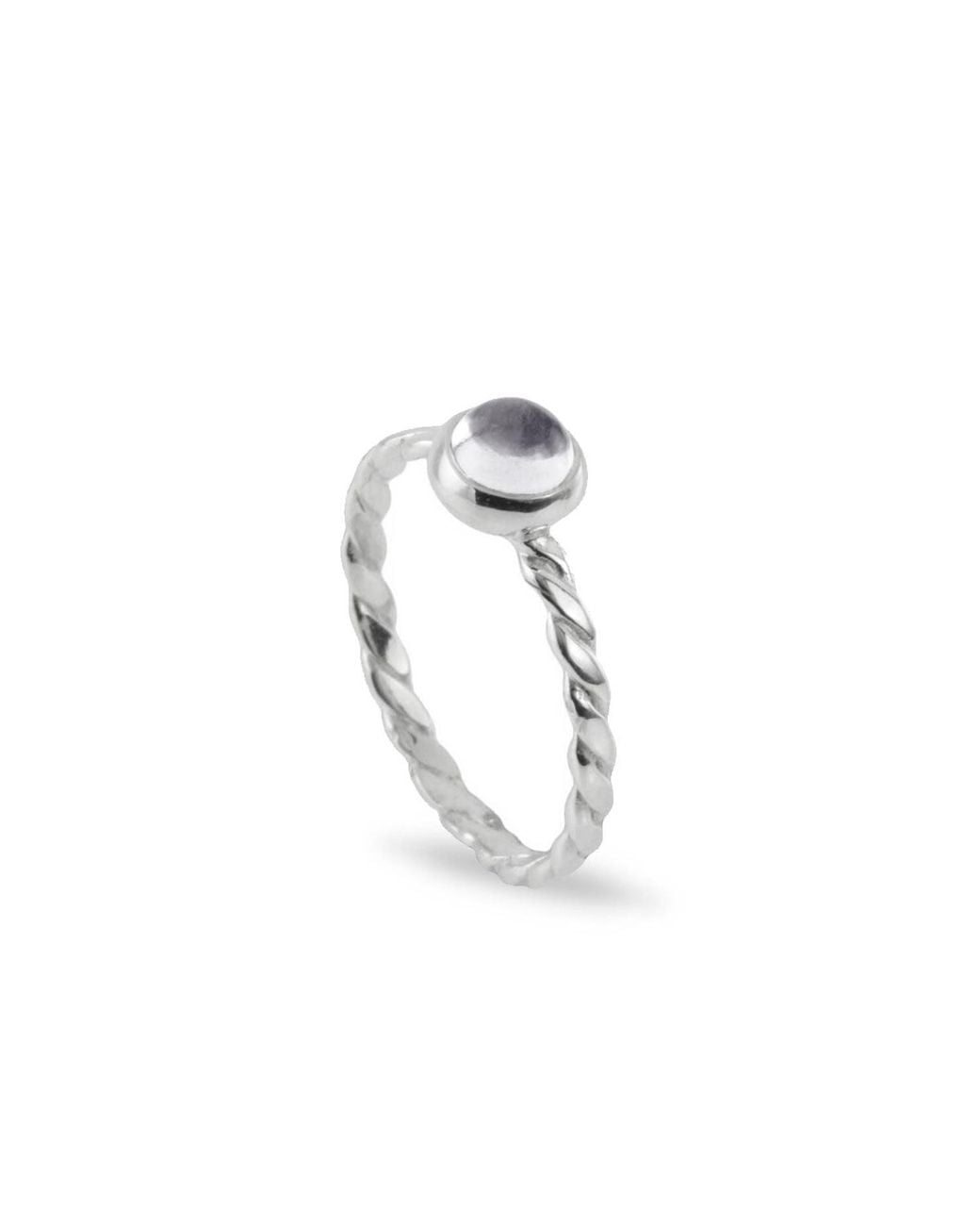 The Jewellery Store London Metallic April Birthstone Ring