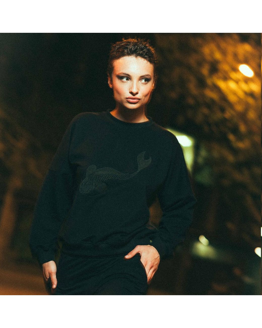 Audrey Vallens Blue Spades 2 Sweatshirt