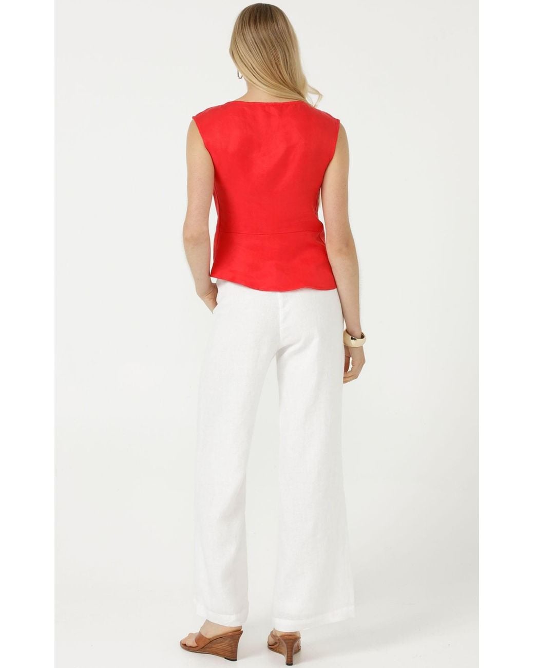 SACHA DRAKE Red Cyprus Top