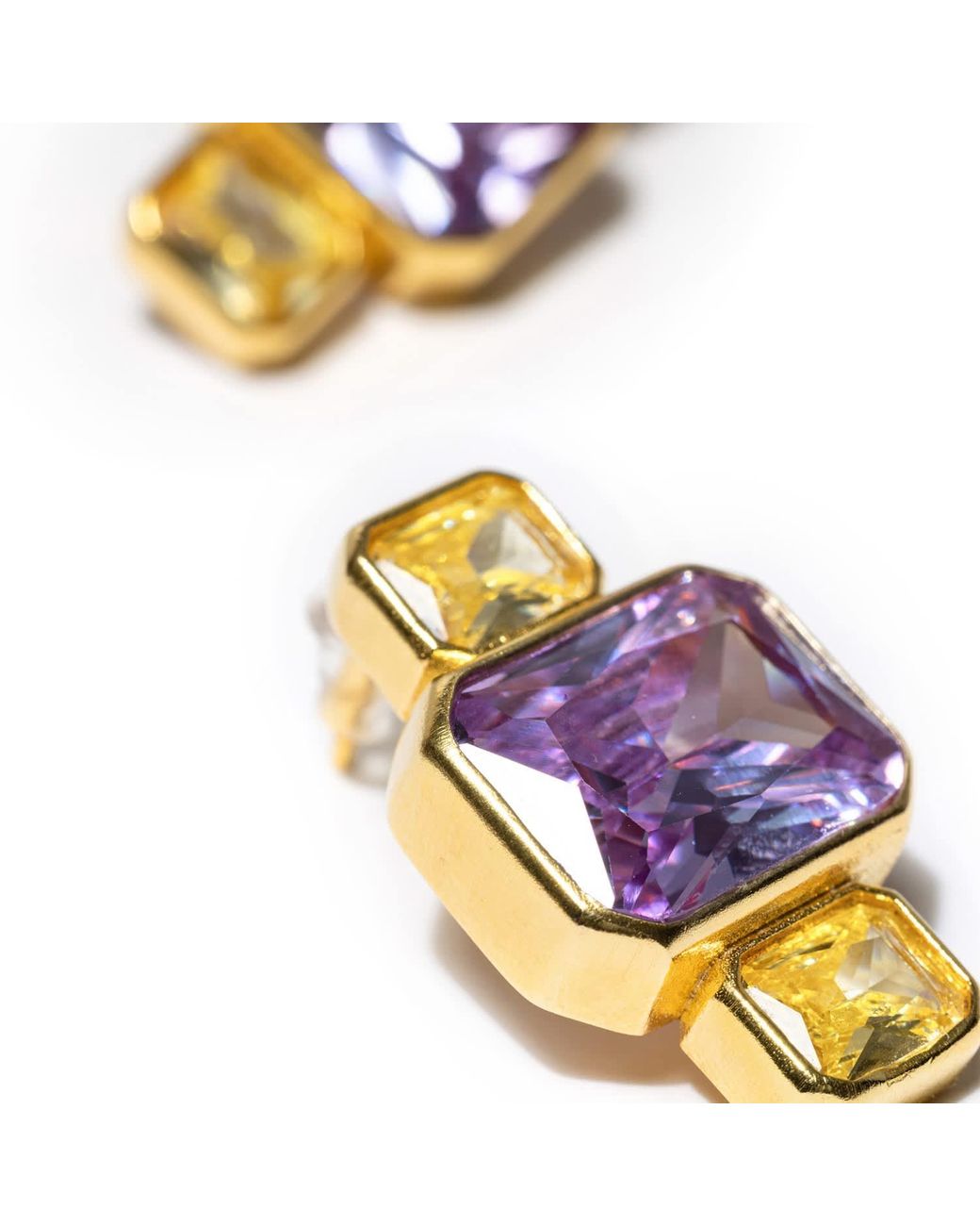 Kybele Studio Purple Luma Earrings