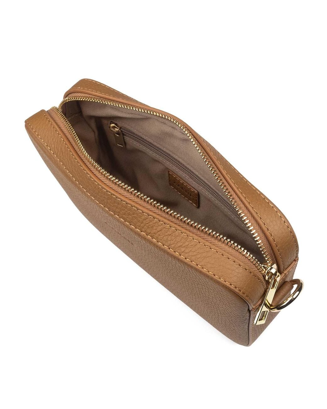 Aarni Brown Crossbody Bag, Cognac