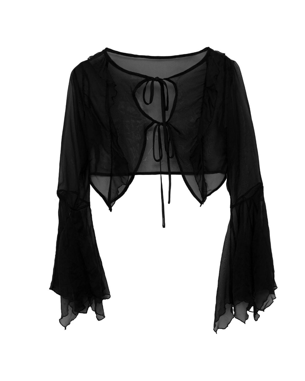 Paloma Lira Black Deadly Love Top