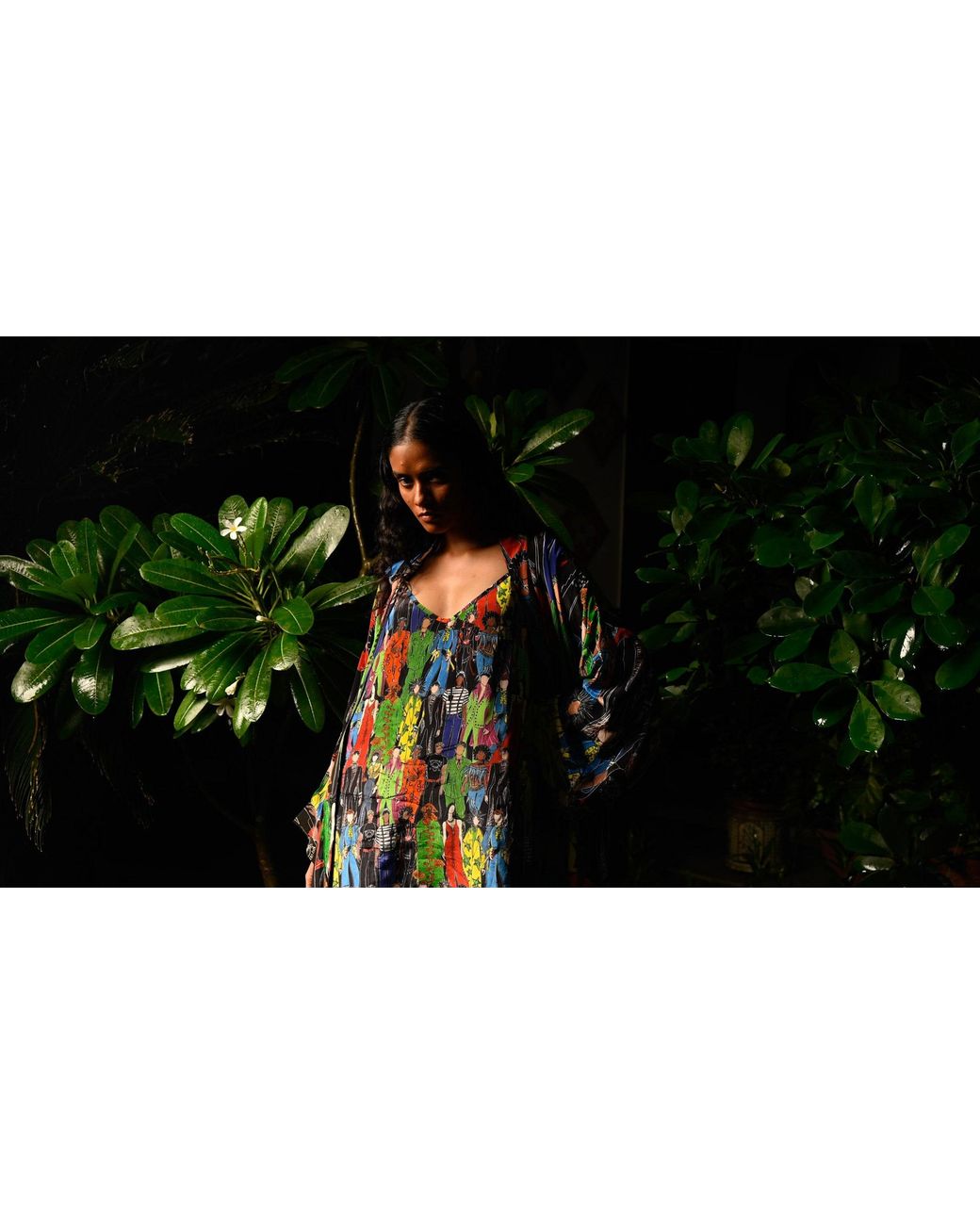 Any Old Iron Multicolor Heroes Printed Short Dress