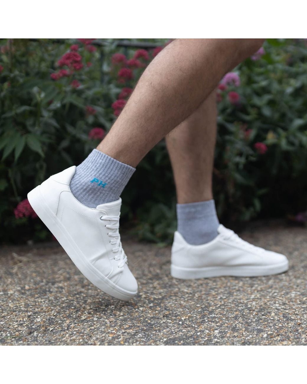 Peper Harow - Made in England Multicolor Three Pack Quarter Recycled Sport Socks – Mix for men