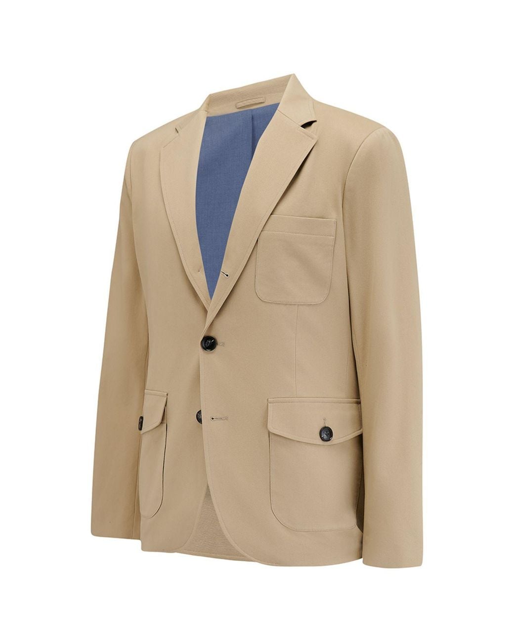 Guards London Natural Neutrals Ballard Cotton Blazer for men